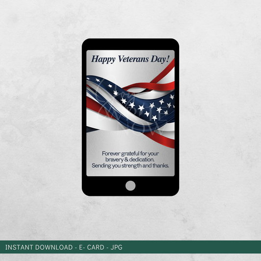 Veterans Day eCard (Grateful for Your Bravery)