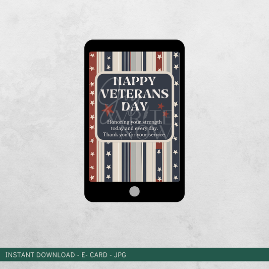 Veterans Day eCard (With Gratitude for Your Service)